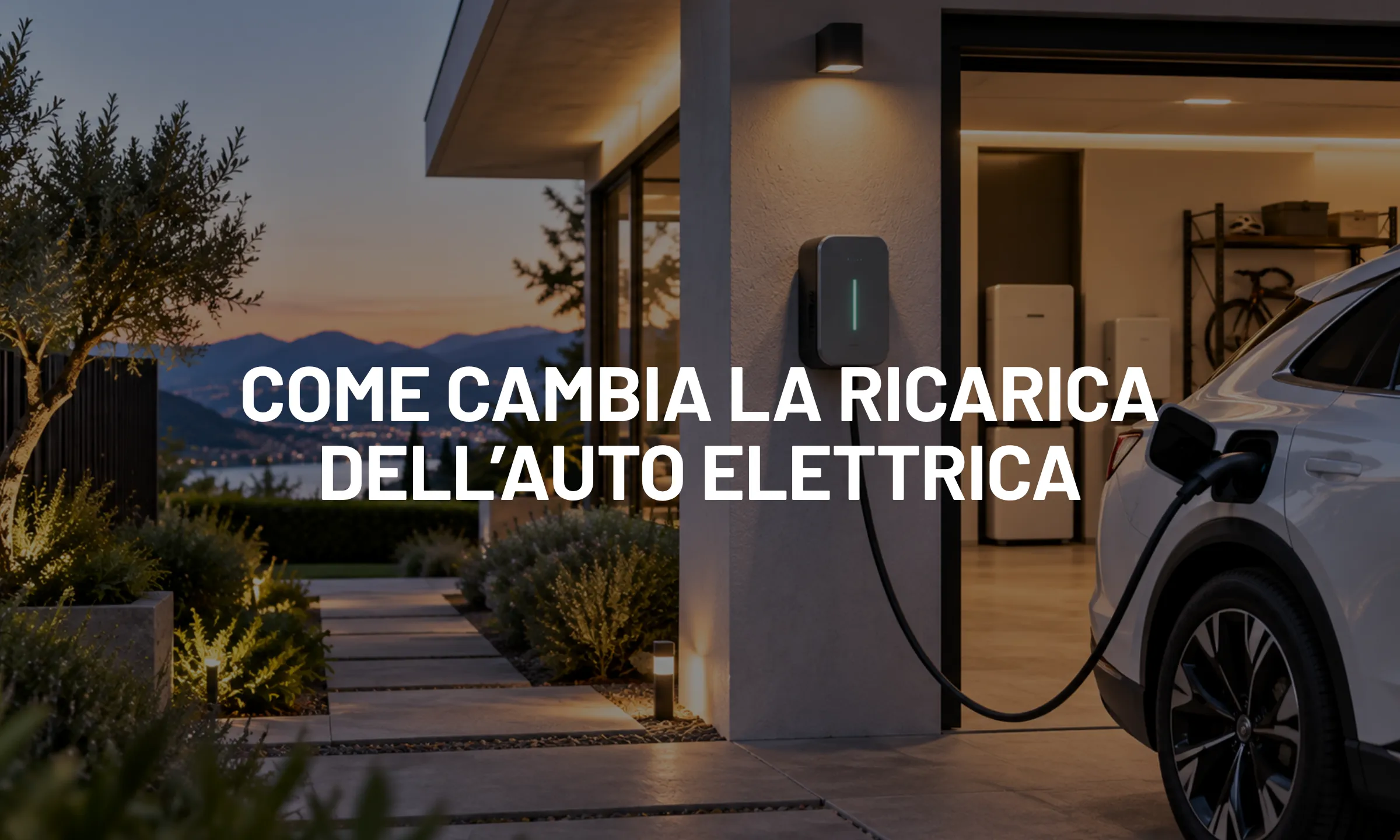 Ricaricare l’auto elettrica a casa con una wallbox