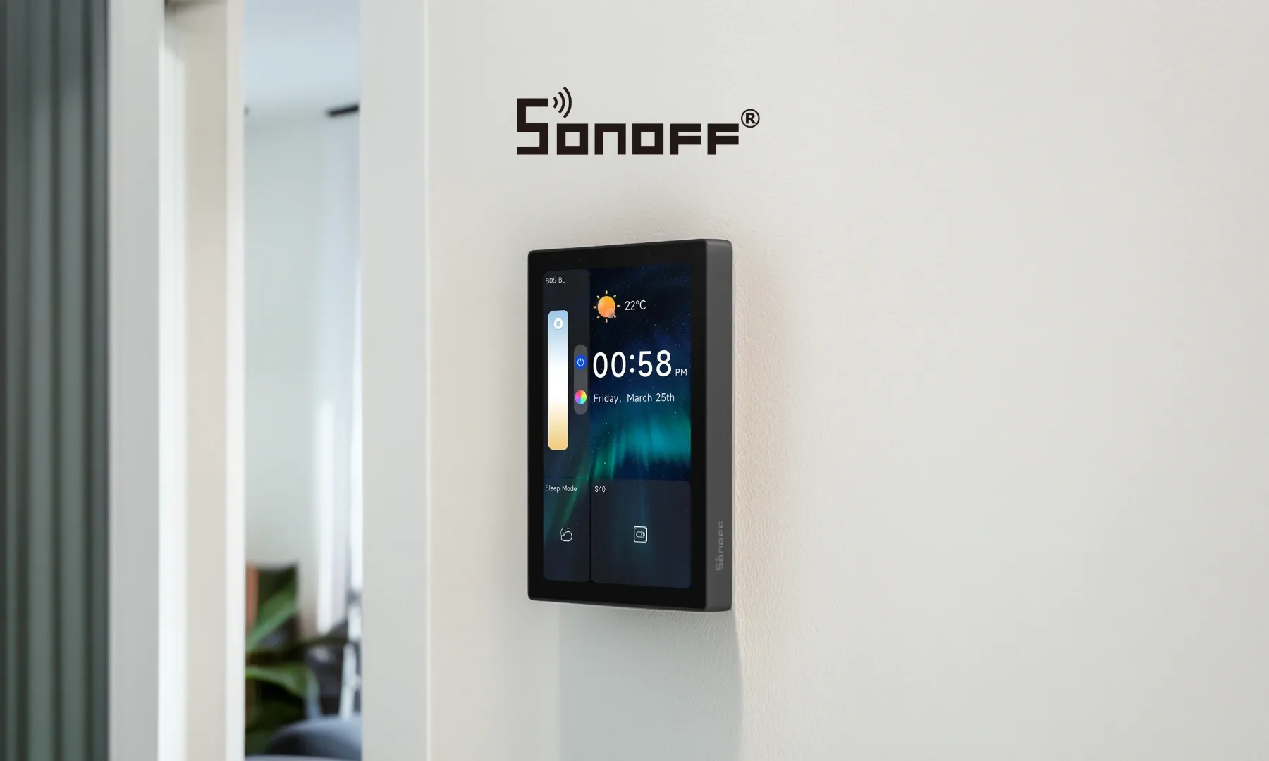 Pannello Smart Home V-TAC con Schermo Touch e Zigbee Integrato