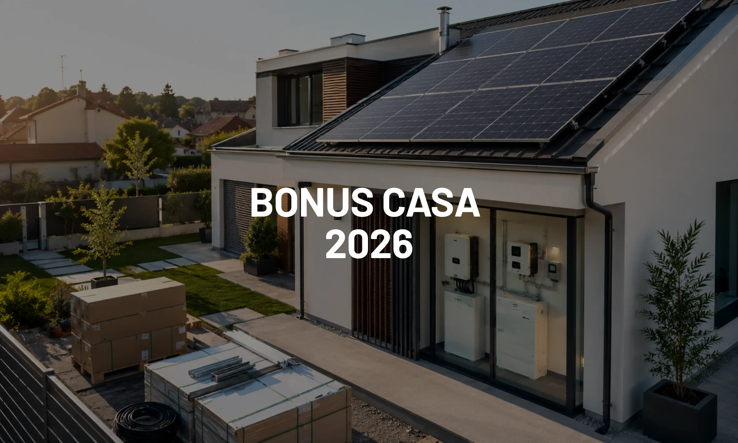 Bonus Casa 2026, detrazione al 50% anche per fotovoltaico e sistemi di accumulo