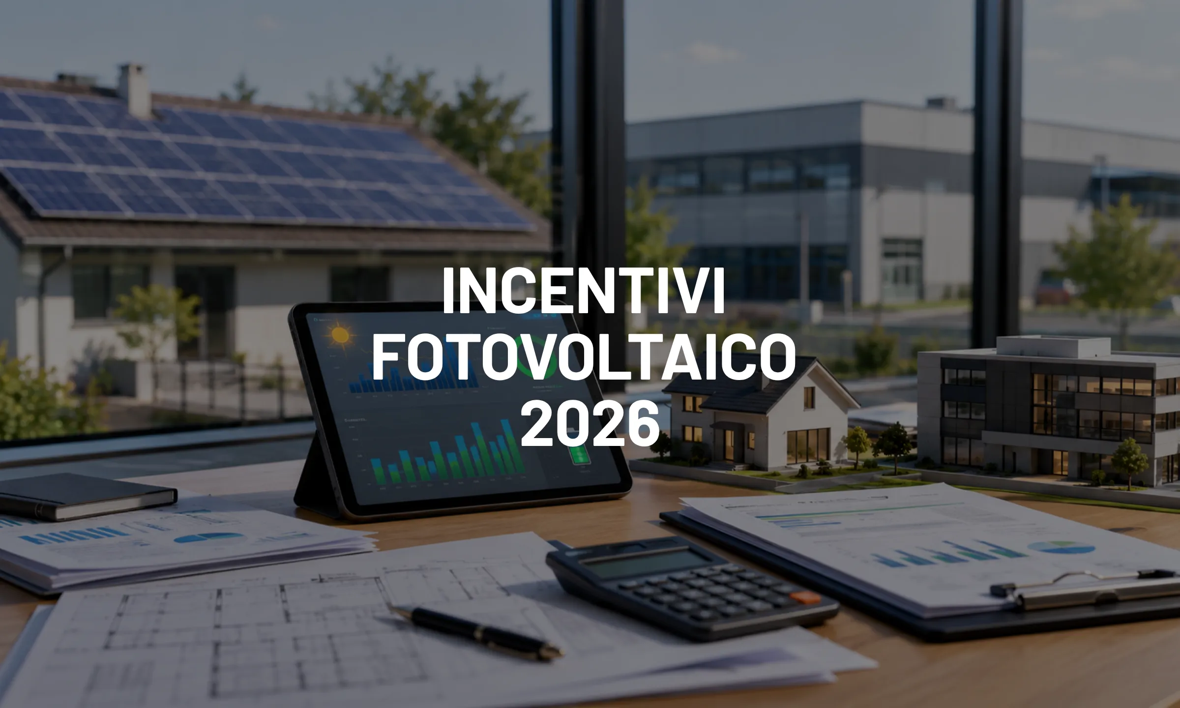 Incentivi fotovoltaico 2026