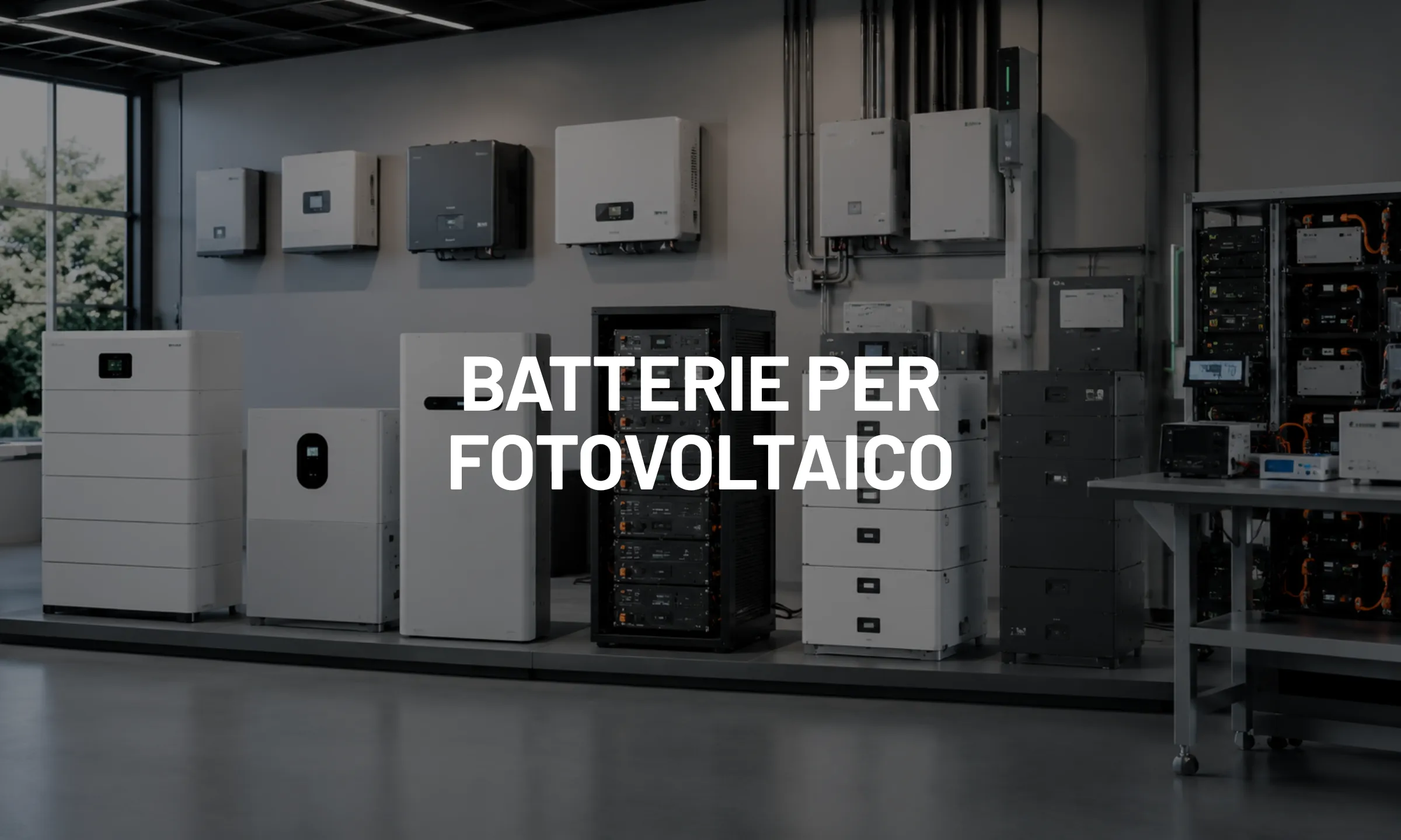 Batterie per fotovoltaico