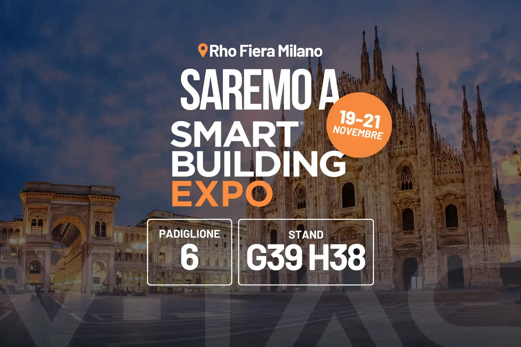 Smart Building Expo, Milano | 18-21 Novembre 2025