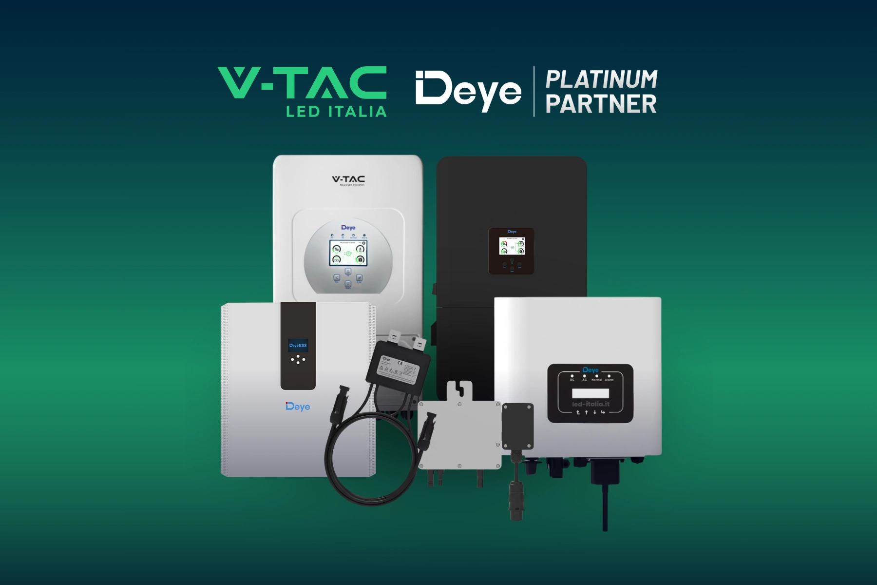 Certificazione Platinum Partner Deye – V-TAC