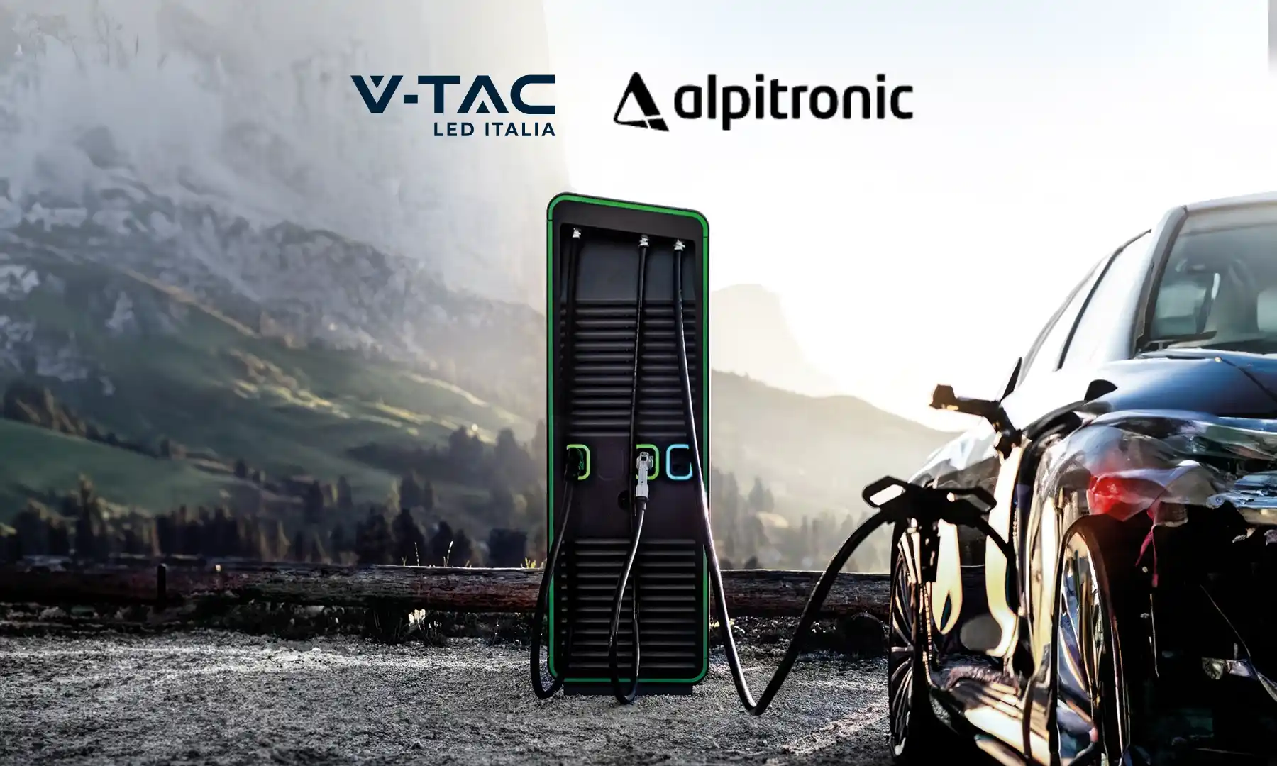 hypercharger v-tac400kw per ricarica rapida ev