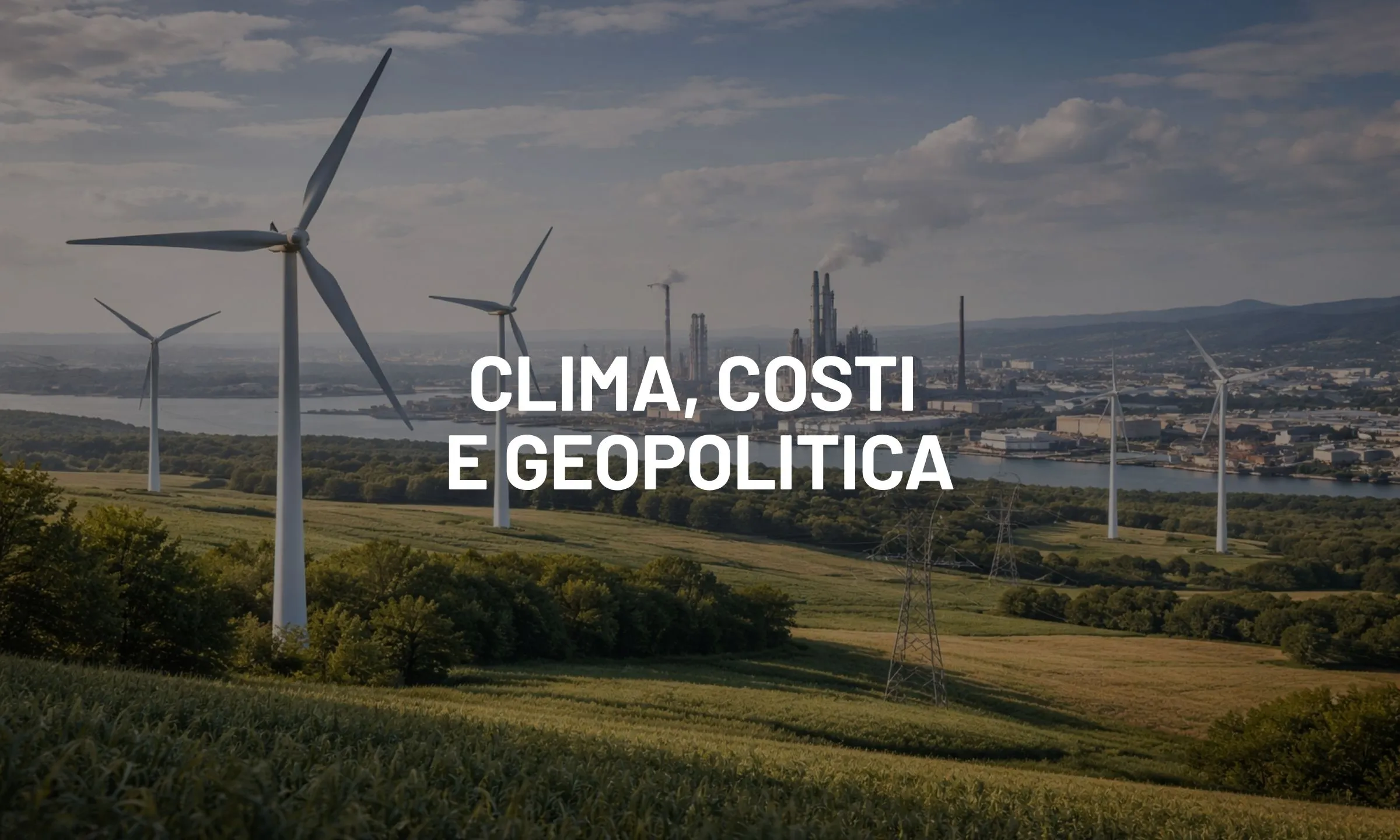 Clima, costi e geopolitica: la transizione energetica avanza nonostante le sfide