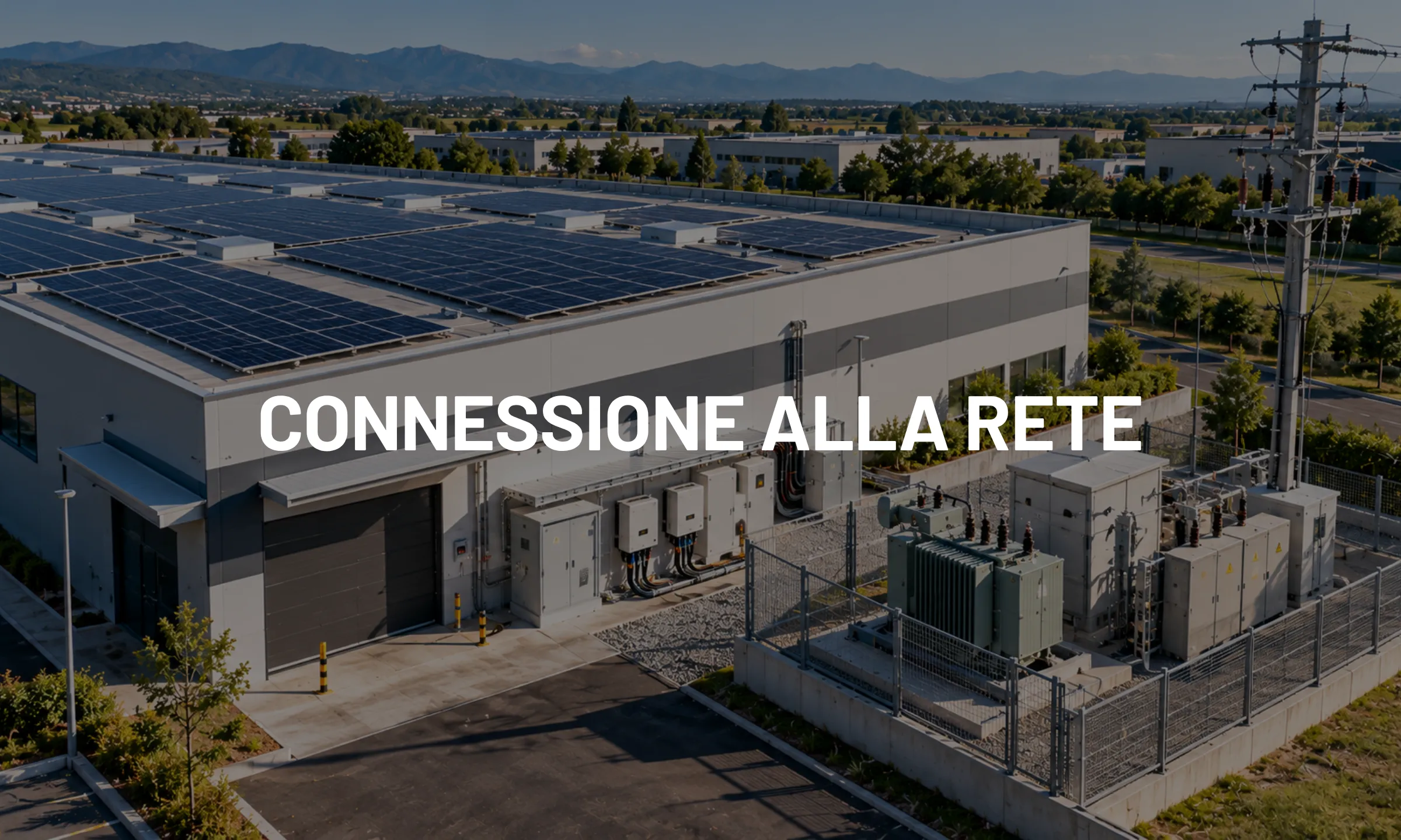 Connessione alla rete e impianto fotovoltaico
