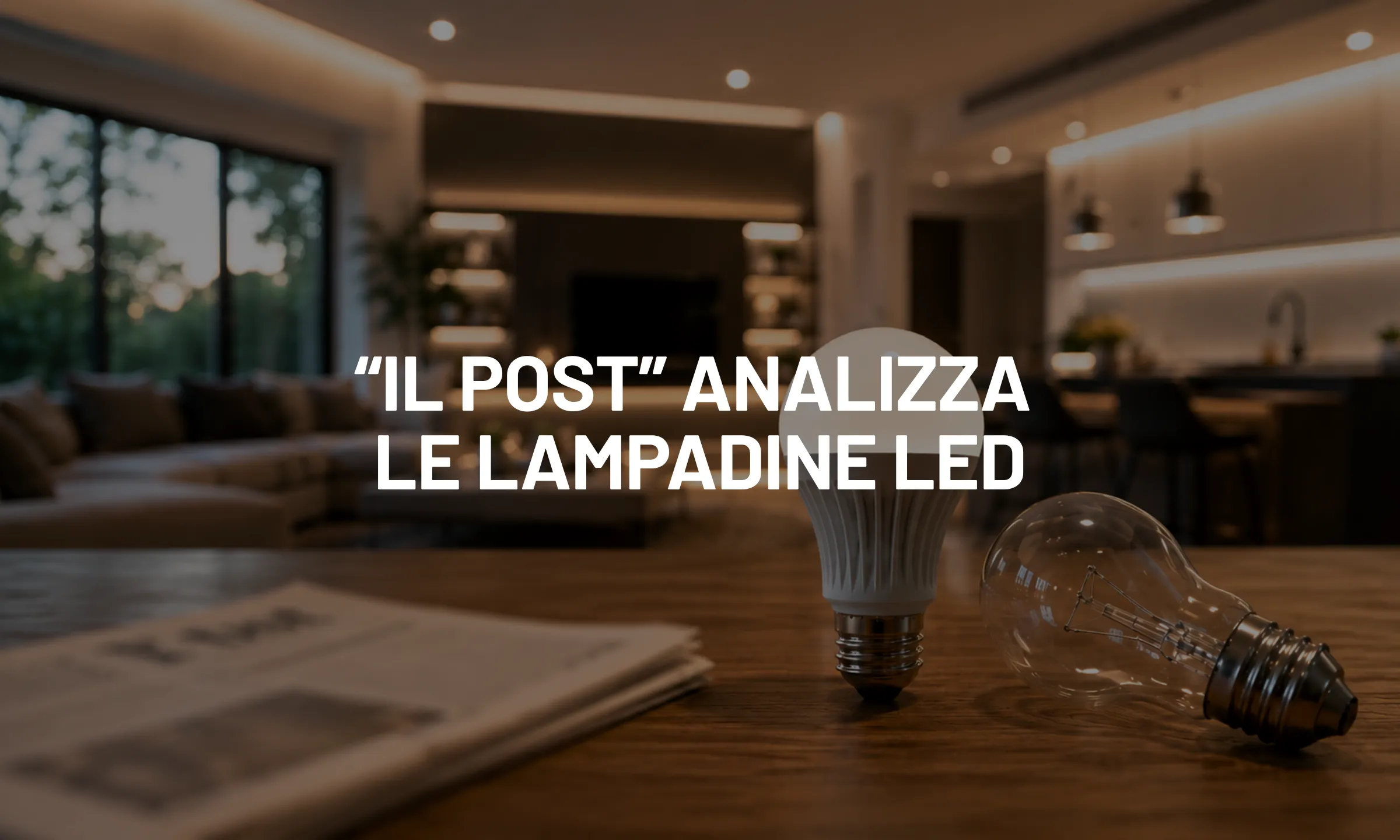 Analizza le lampadine LED