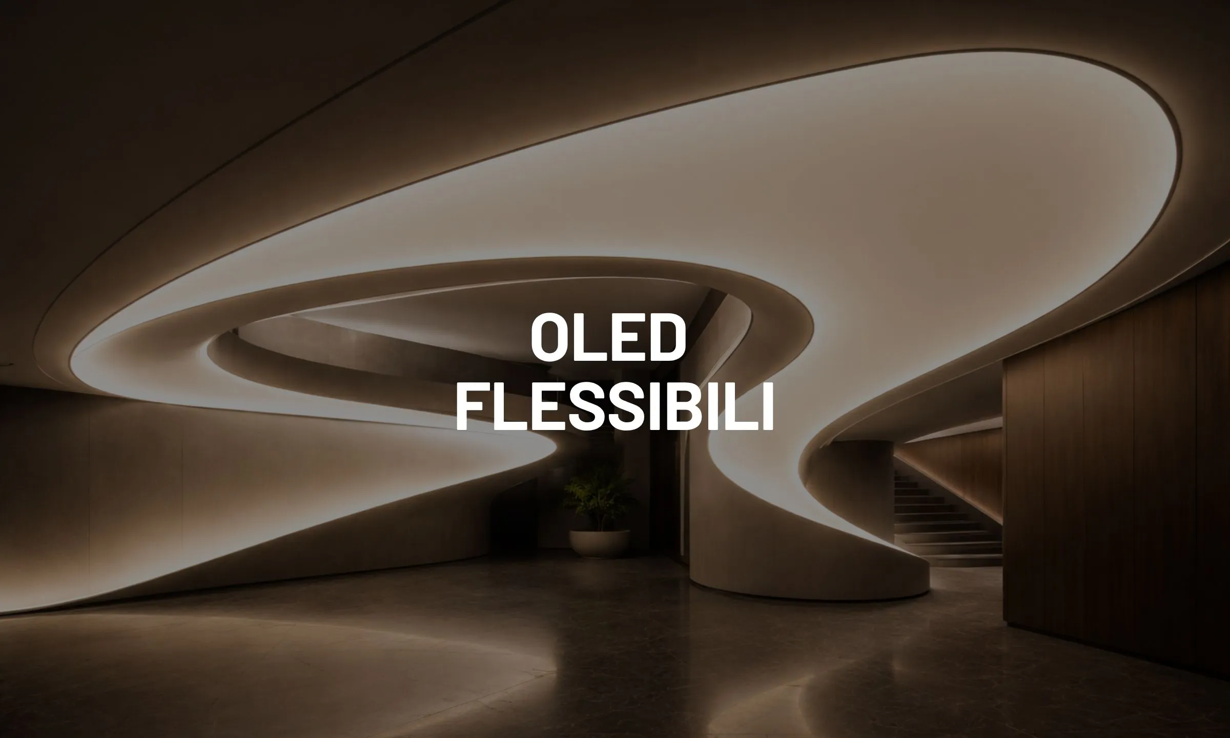 OLED flessibili: nuove frontiere per design curvi e superfici illuminate