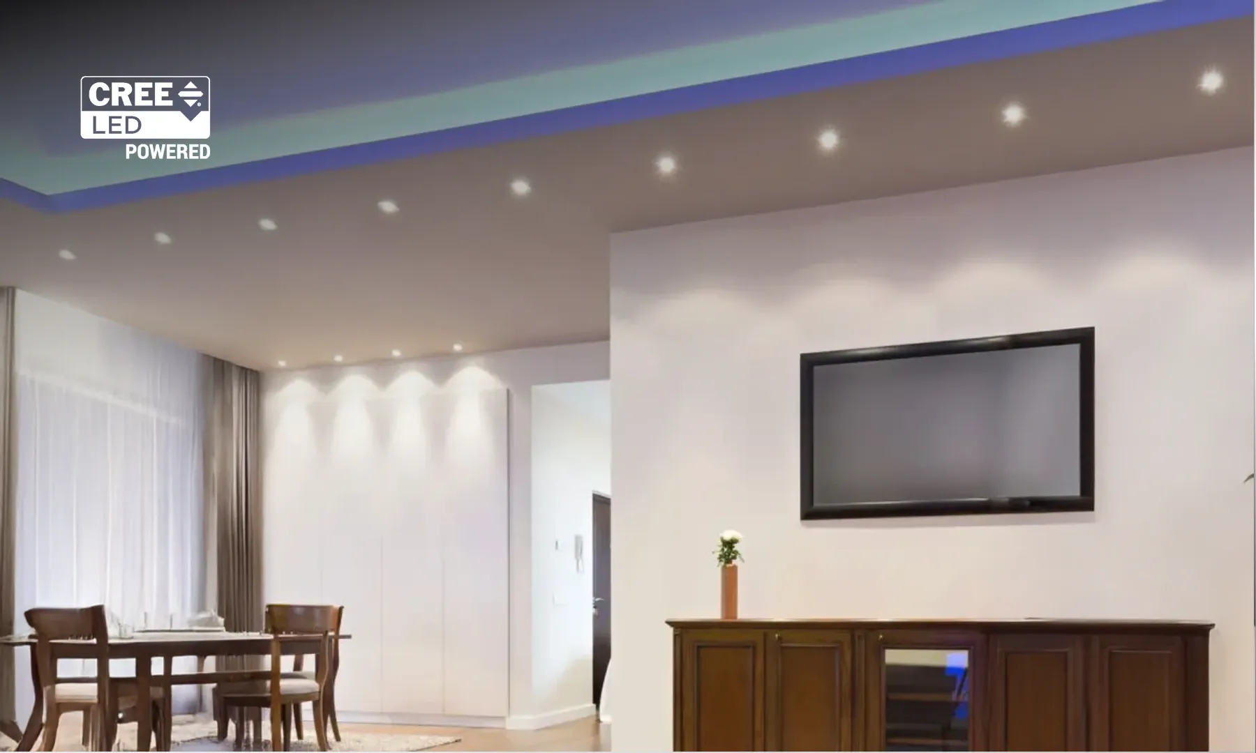 Faretto LED GU10 10W con Cree LED®: Luce Ampia e Uniforme