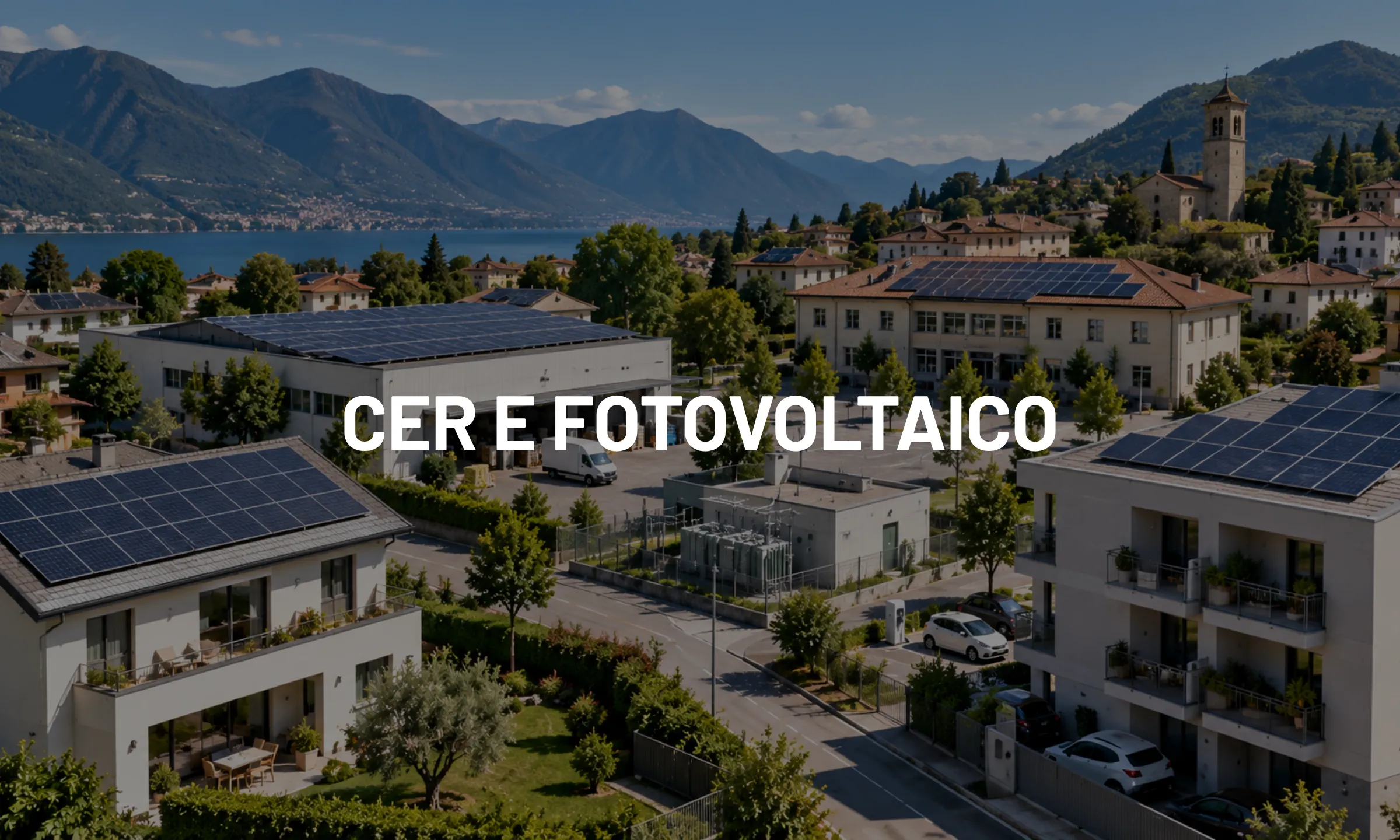 Quali impianti servono per produrre energia condivisa