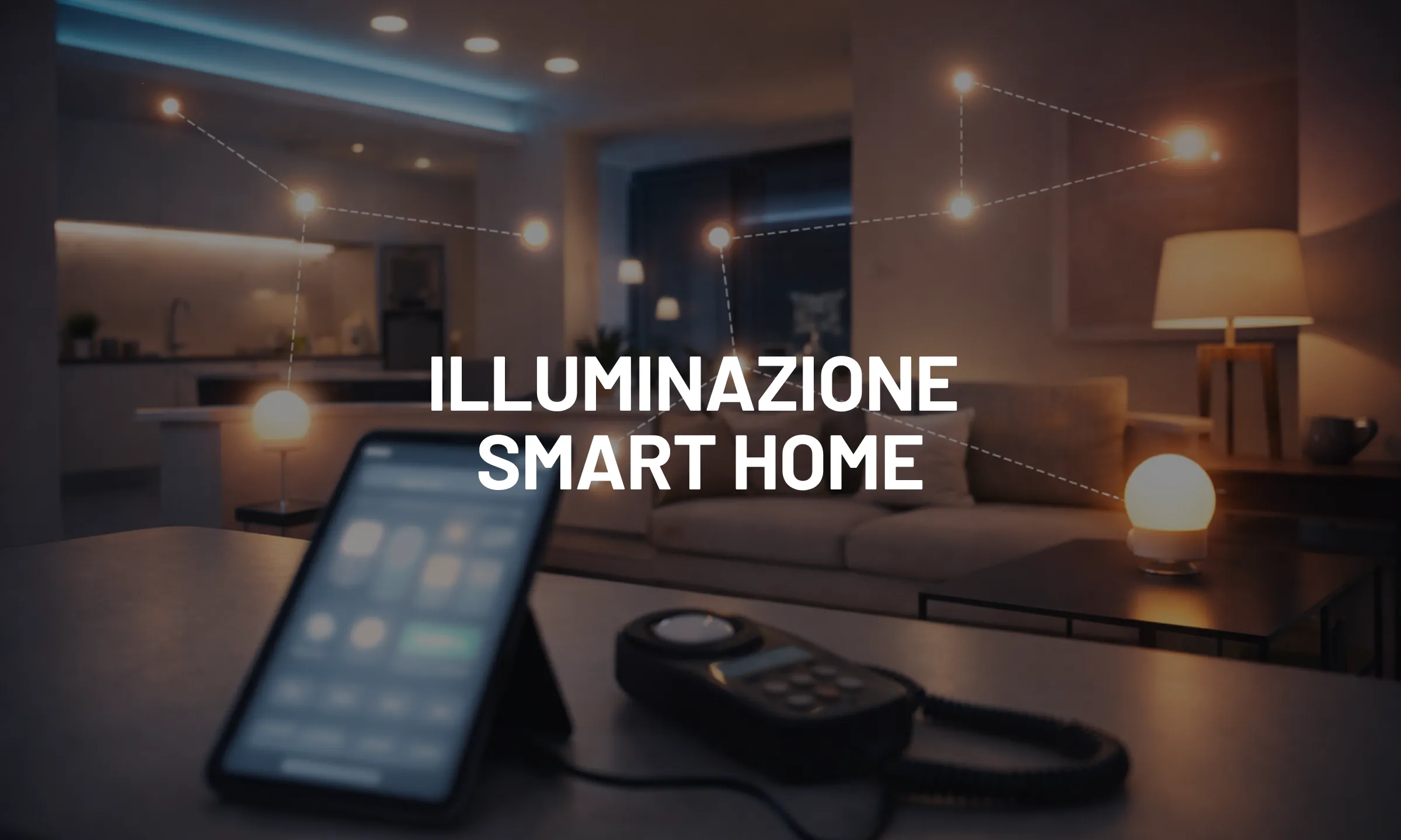 Illuminazione smart home: compatibilità Matter e scenari futuri