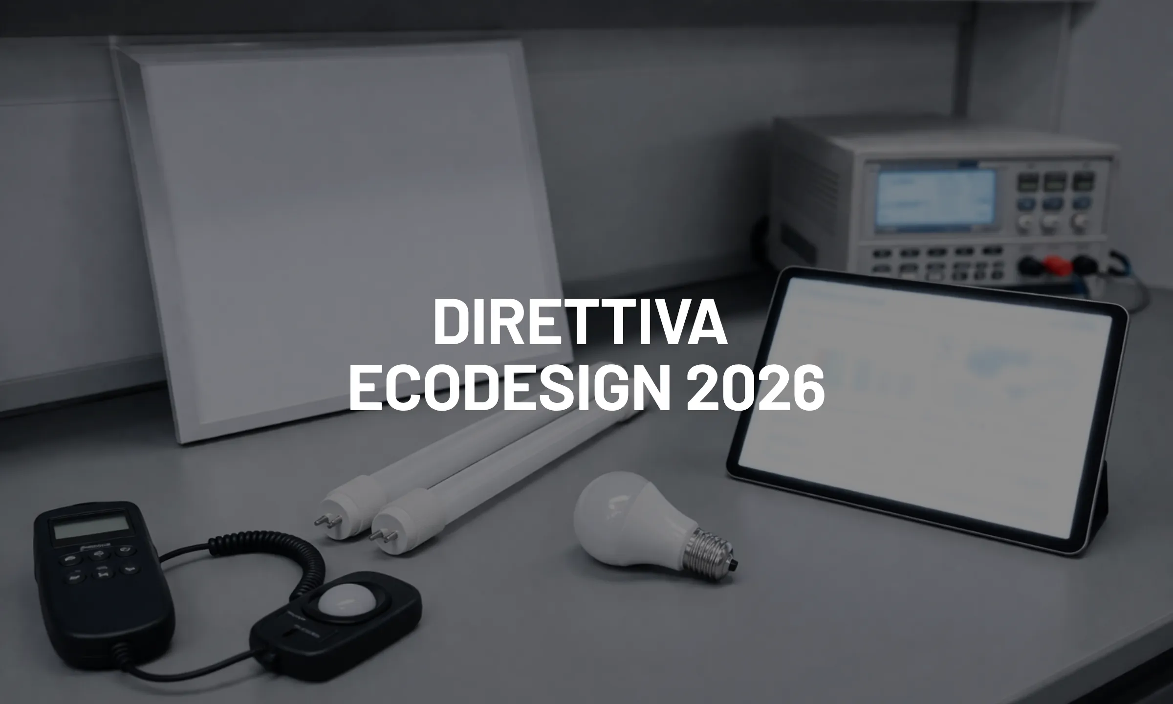 Direttiva Ecodesign 2026: limiti wattaggio e cosa cambia per i produttori LED
