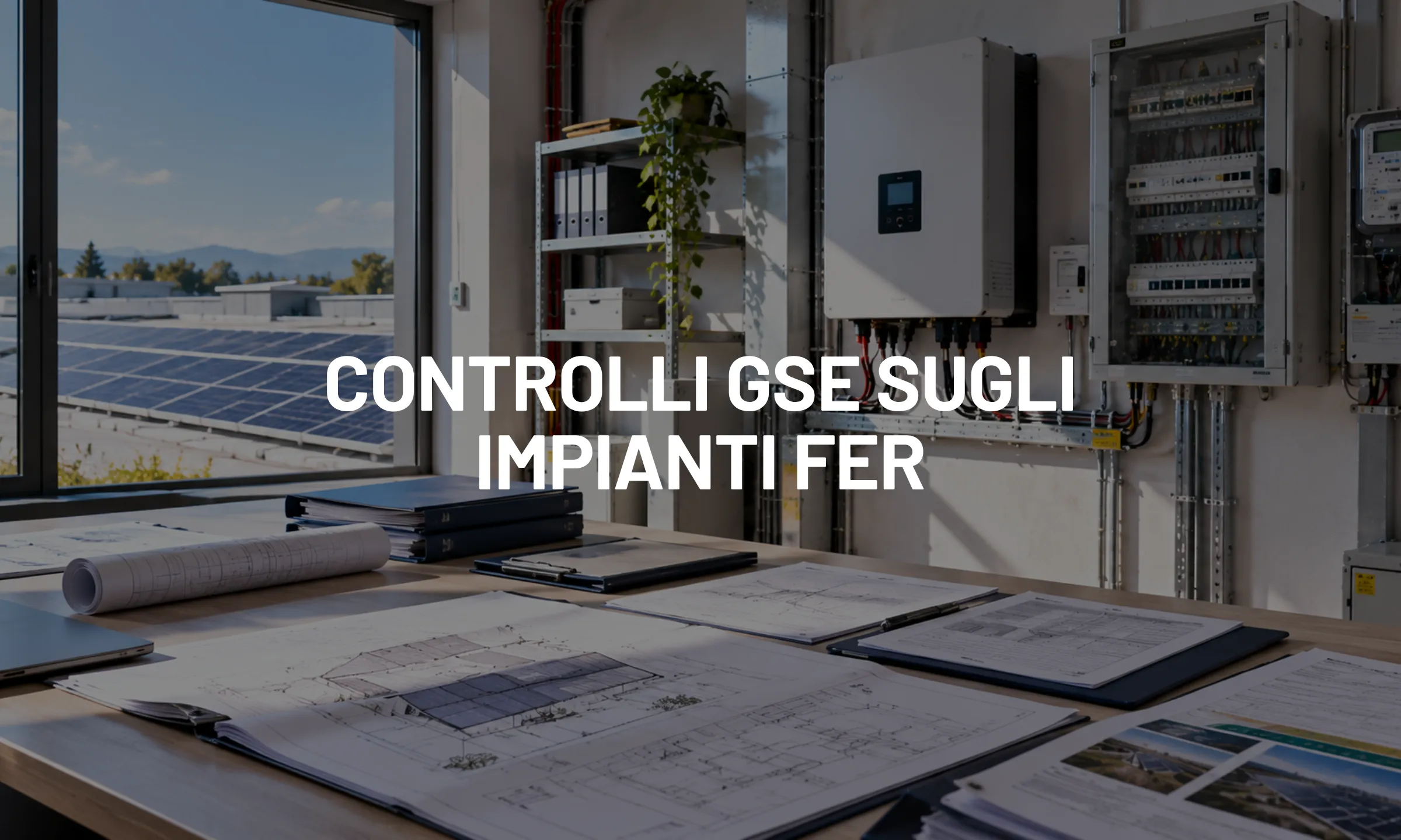 Quali documenti conservare per un controllo GSE su un impianto FER?
