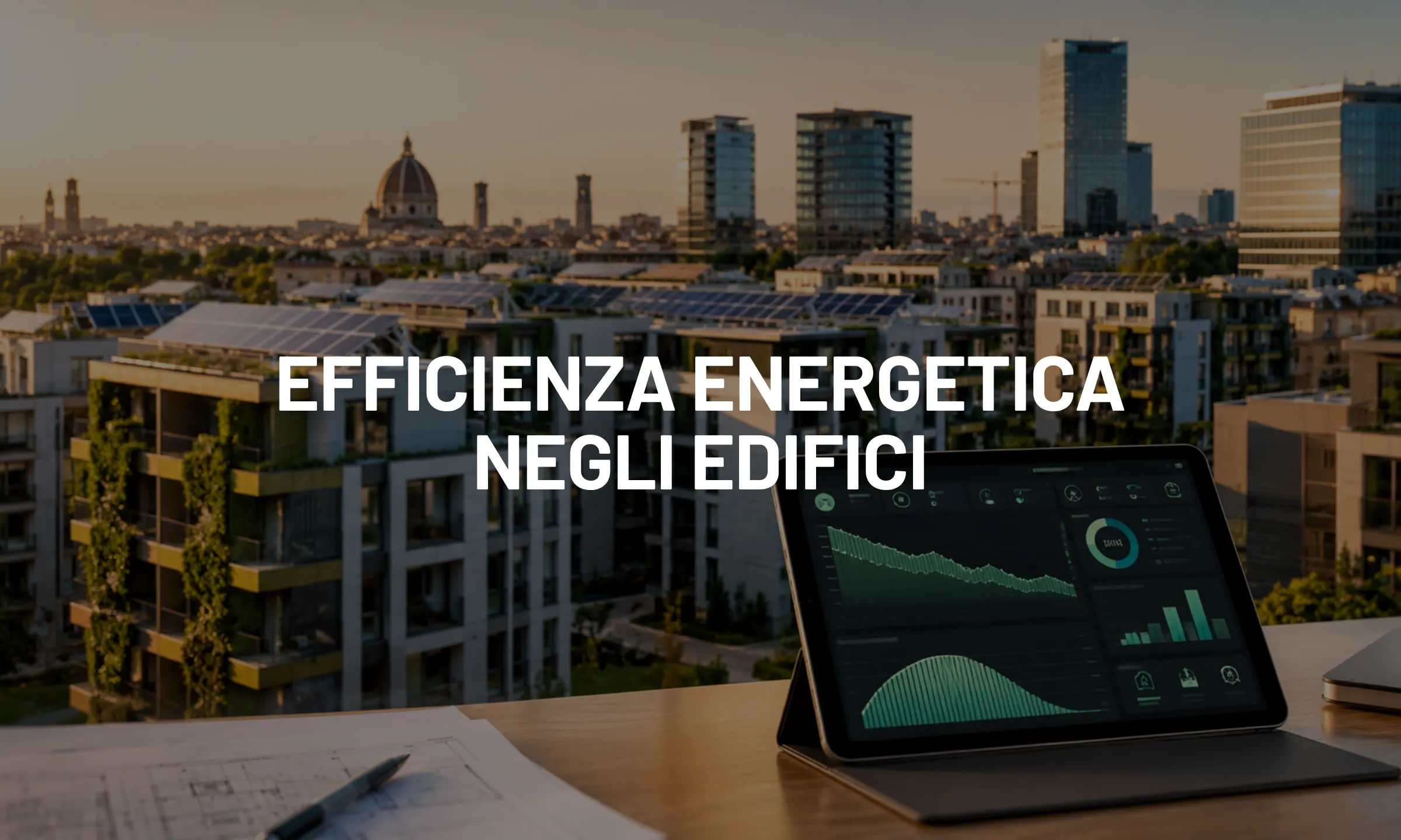 Efficienza energetica negli edifici, ridurre del 10% i consumi può far risparmiare 6,2 miliardi di euro l’anno