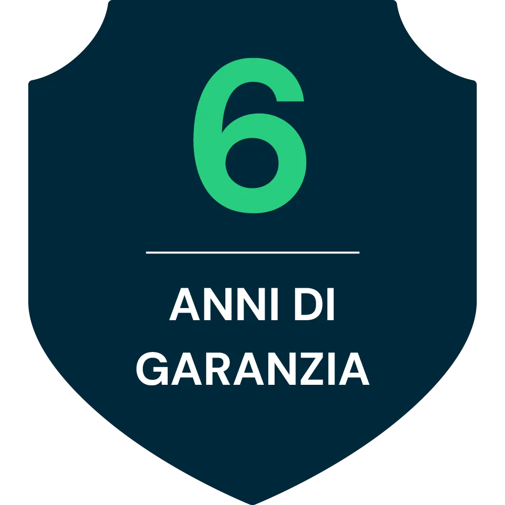 Garanzia 6 Anni
