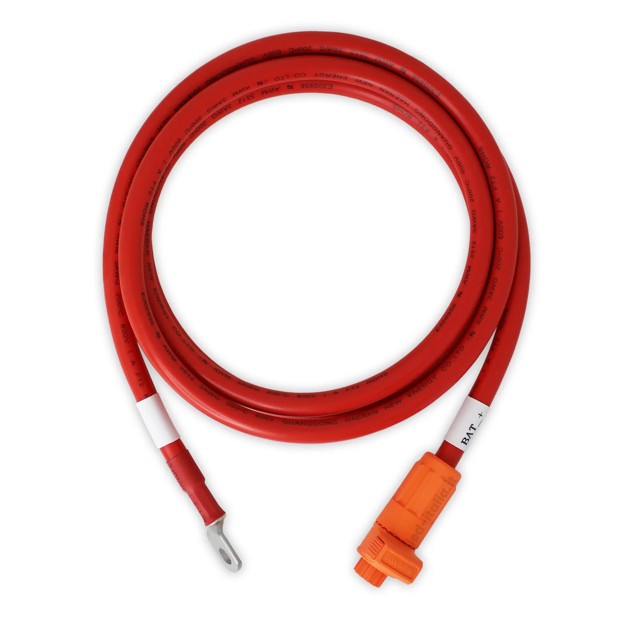 Cable Line 2M 5.12kWh And 10.24kWh Red