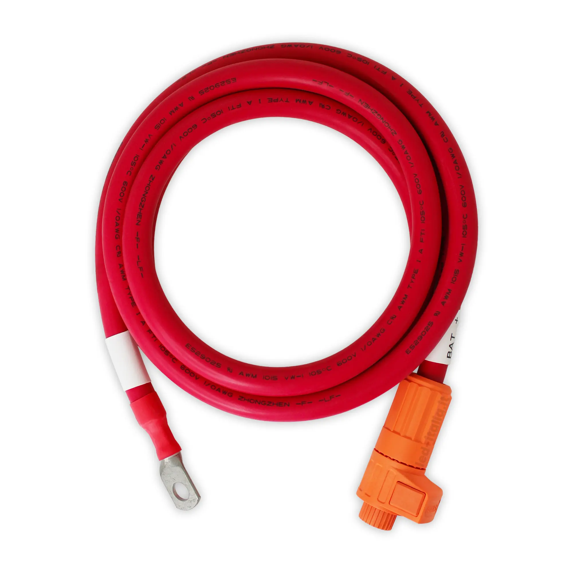 Cable Line 2M 14.33kWh And 16.07kWh Red