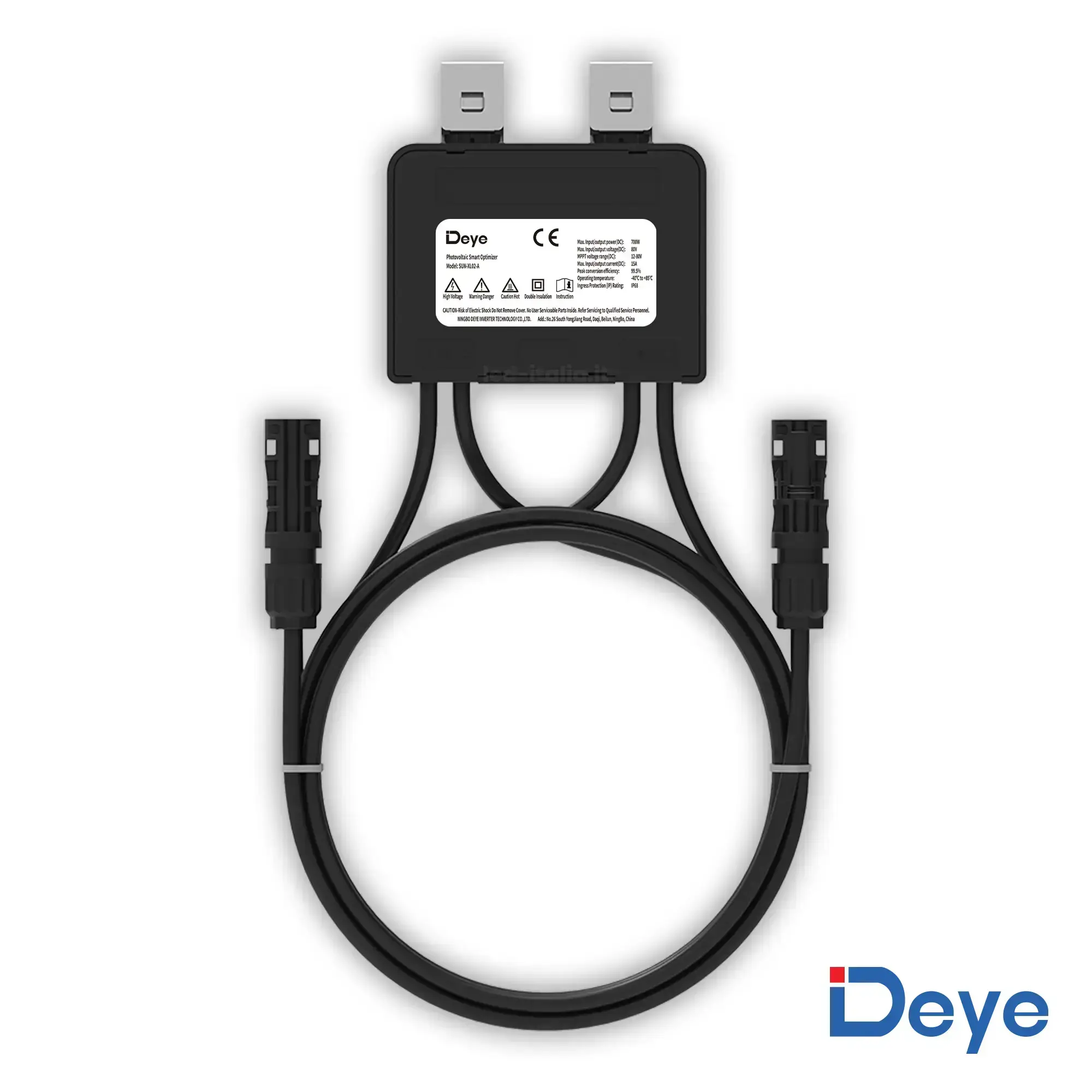 Ottimizzatore di Potenza con Monitoraggio Moduli Fotovoltaici 700W 80V 15A IP68