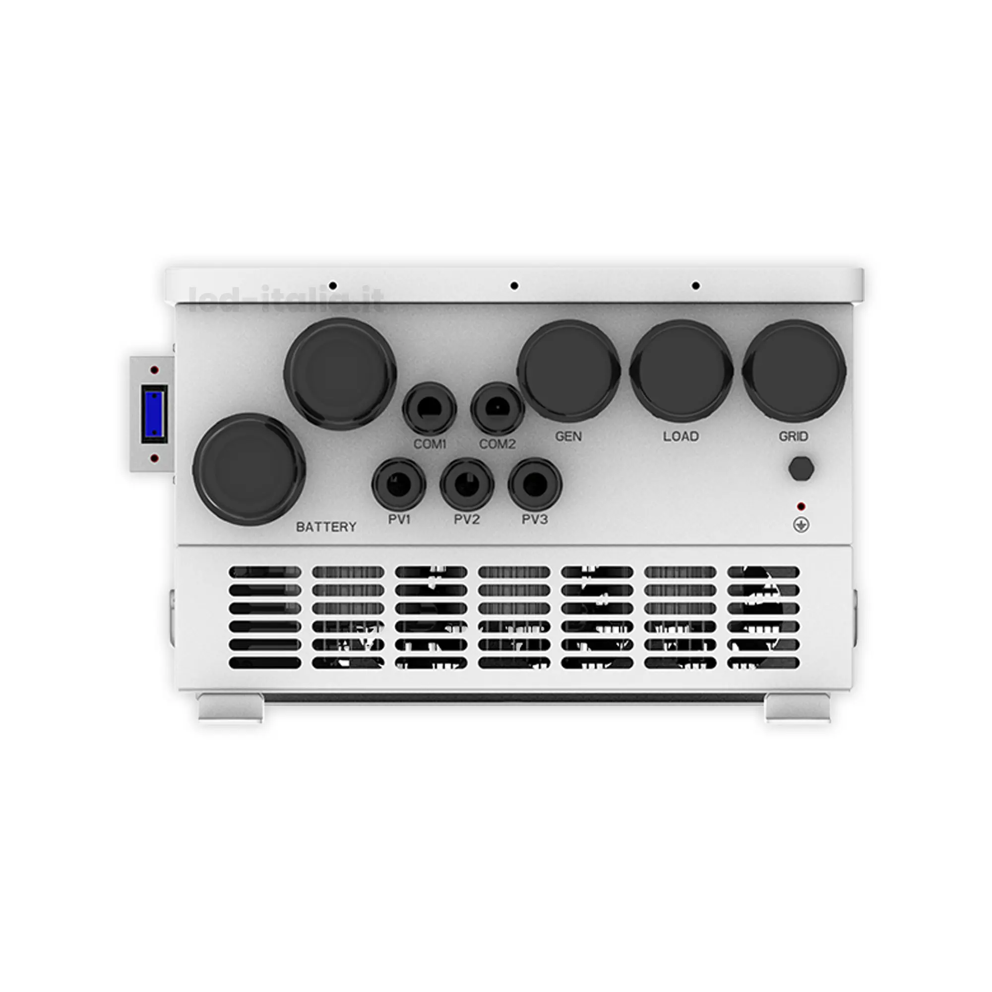 Inverter Ibrido Monofase LV Deye 18kW WiFi senza CEI 0-21 Bianco IP65