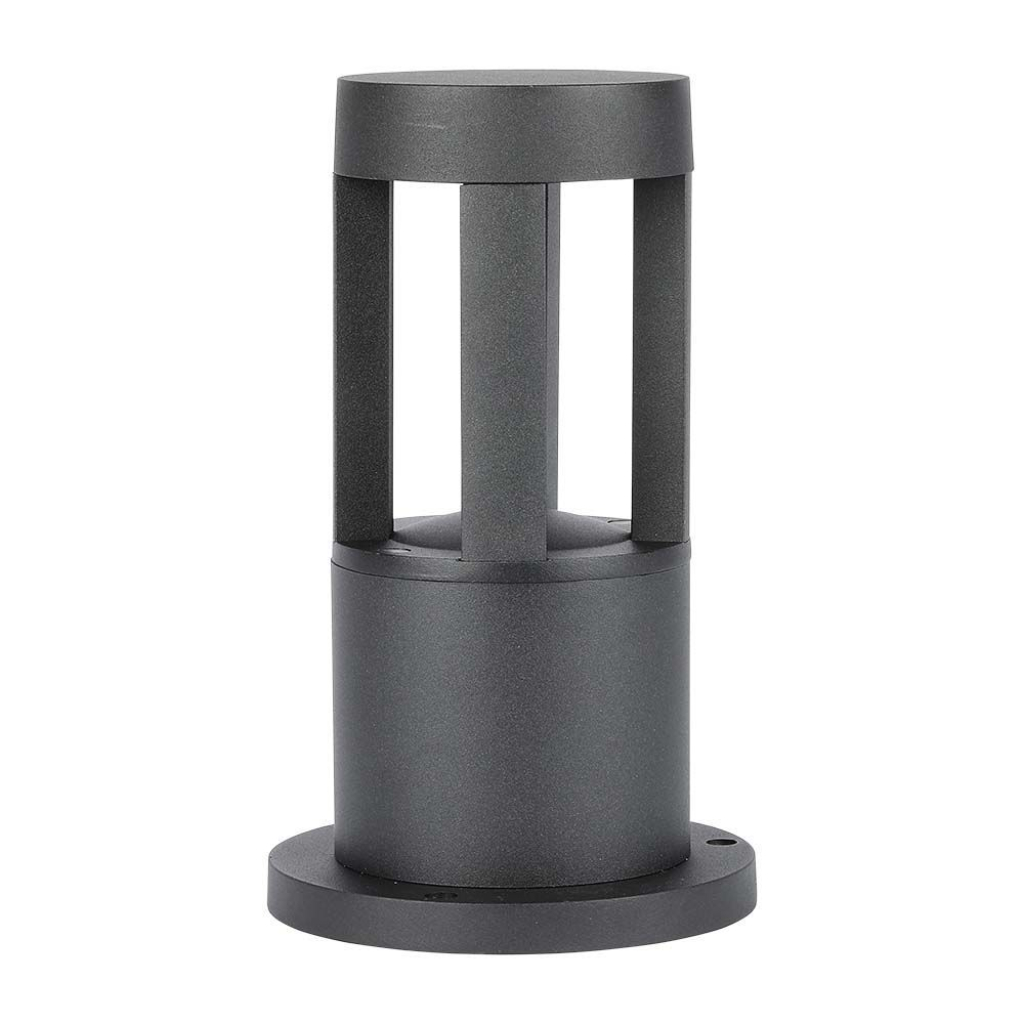 Lampada LED da Giardino Fissaggio a Terra LED COB 10W Colore Nero h:25cm 3000K IP65