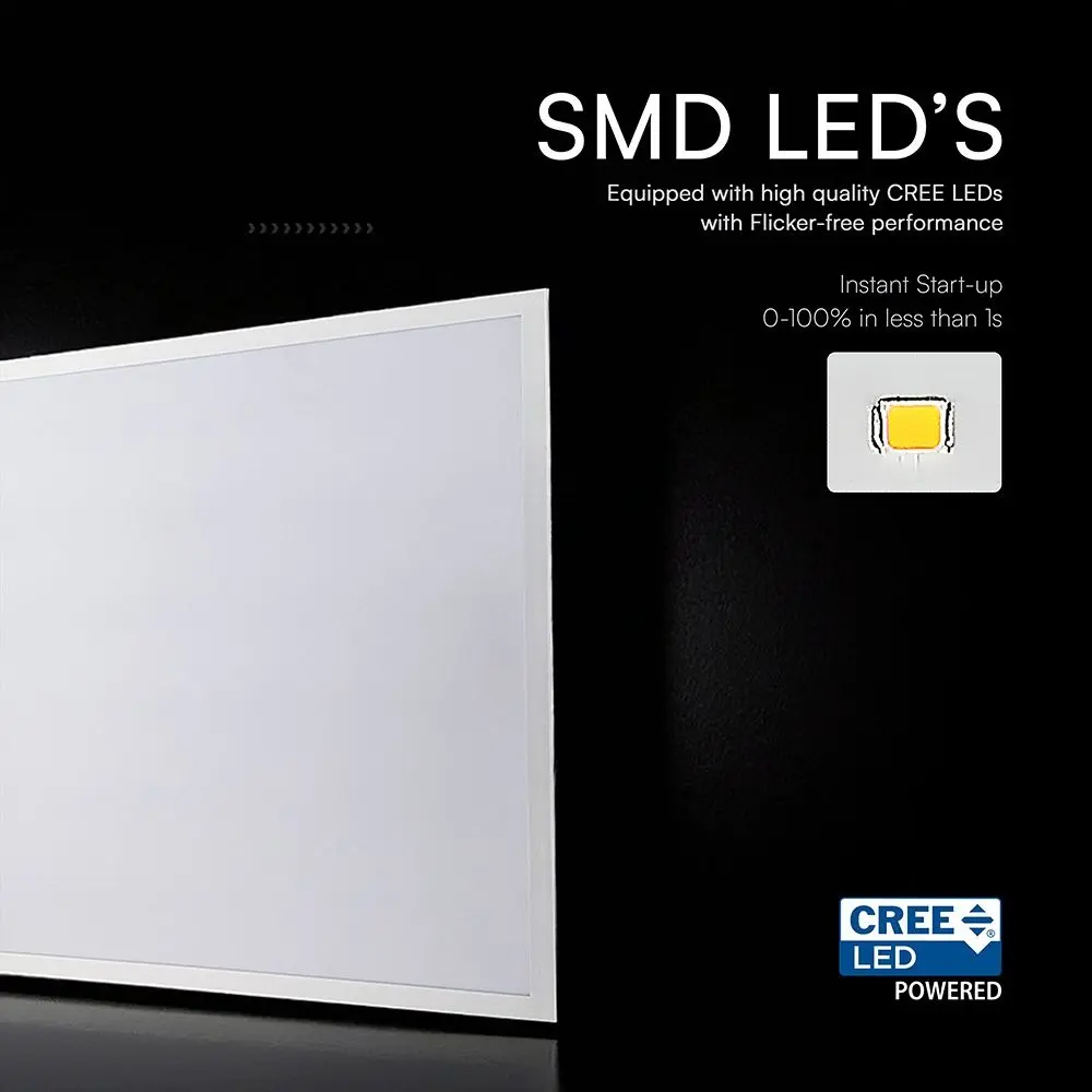 36W LED BACKLIT PANEL WITH CREE CHIP 6500K 120LM/WATT