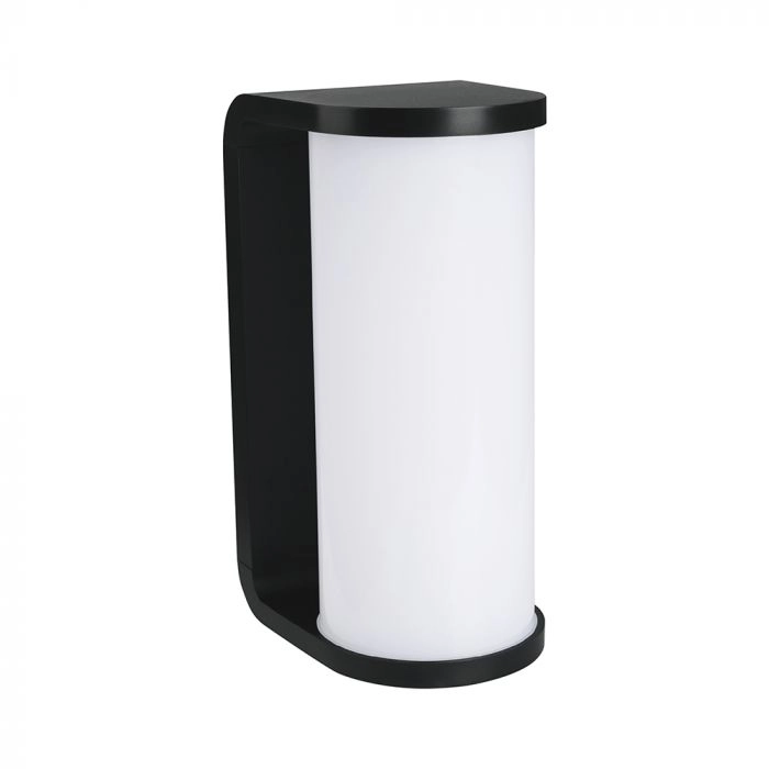 12W LED Wall Light Black Body 3in1