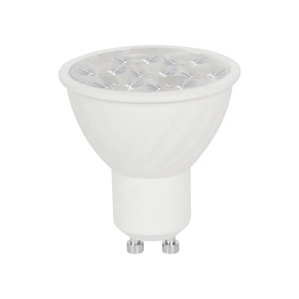 6W GU10 RIPPLE PLASTIC SPOTLIGHT COLORCODE:3000K 10'D