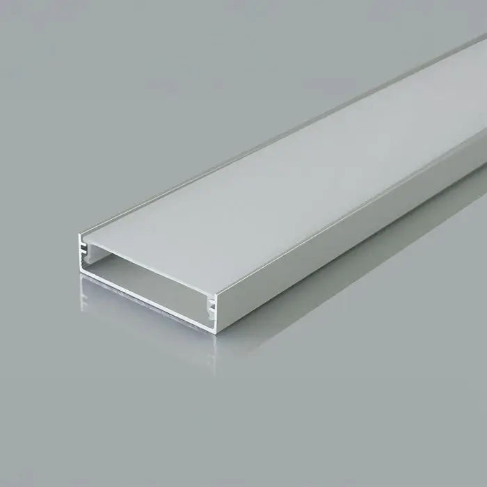 MOUNTING KIT WITH DIFFUSER FOR LED STRIP SURFACE 1000*40*10mm
