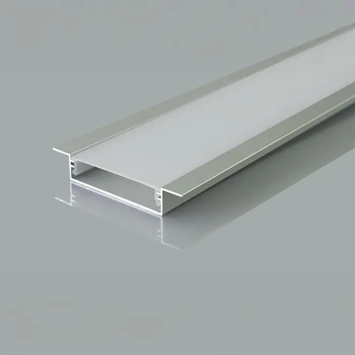 MOUNTING KIT WITH DIFFUSER FOR LED STRIP RECESSED 1000*40*10mm
