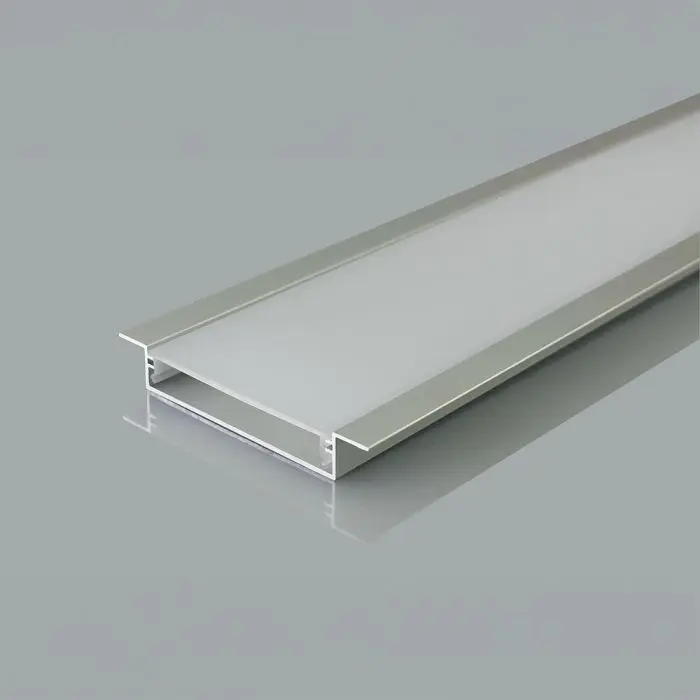 MOUNTING KIT WITH DIFFUSER FOR LED STRIP RECESSED 1000*50*10mm