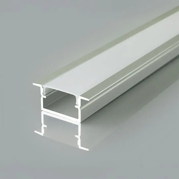 MOUNTING KIT WITH DIFFUSER FOR LED STRIP RECESSED 1000*17*10mm