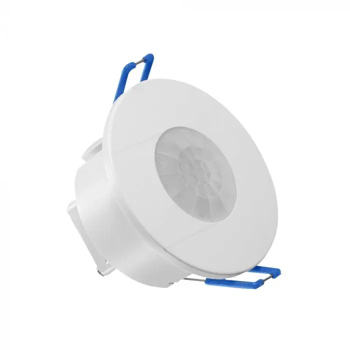 PIR CEILING SENSOR RECESSED MOUNT - WHITE BODY