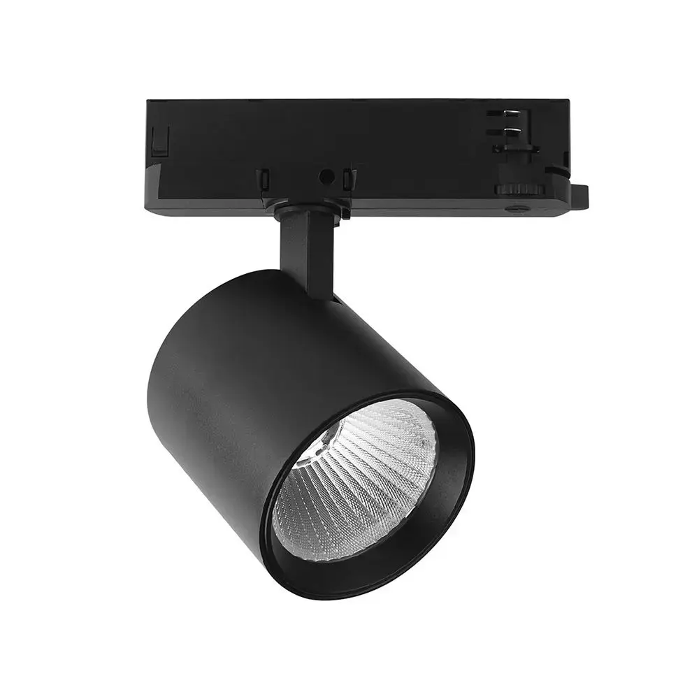 30W LED COB TRACKLIGHT WITH CREE CHIP CCT:6400K BLACK BODY 6YRS WARRANTY