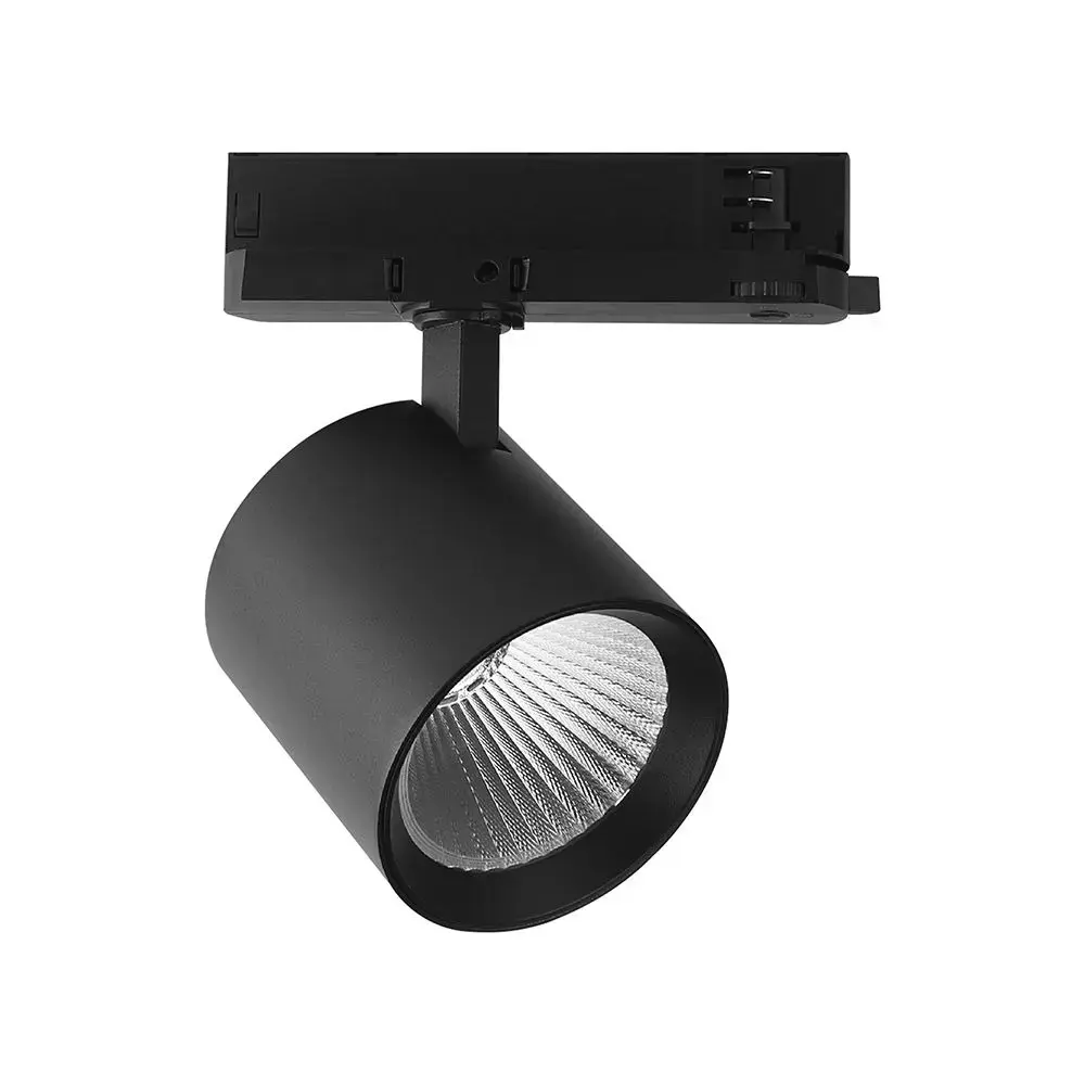 36W LED COB TRACKLIGHT WITH CREE CHIP CCT:6400K BLACK BODY 6YRS WARRANTY
