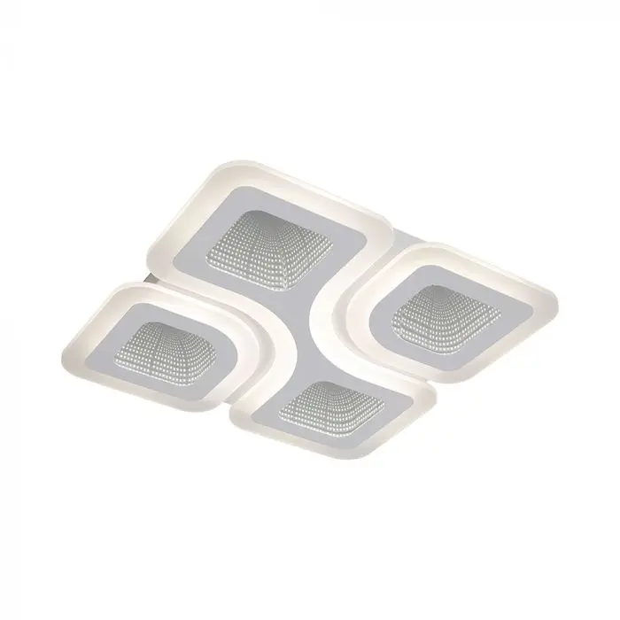 70W LED DECORATIVE CEILING LAMP CCT 3IN1 DIMMABLE IR REMOTE CONTROL WHITE