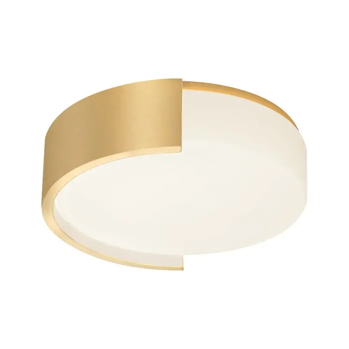 48W LED Decorative Ceiling Lamp (D450*H120mm) 3in1 Remote Control Dimmable Gold