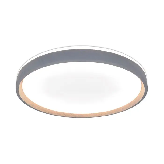 LED Designer Domelight 30W/60W/30W Remote Contron 3in1 Dimmable Wood Grain