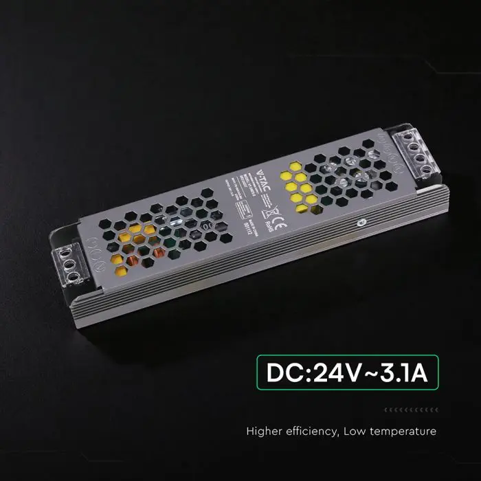 SLIM Power Supply - 75W 24V 3.5A IP20