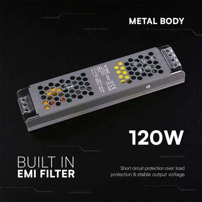 SLIM Power Supply - 120W 24V 5A IP20