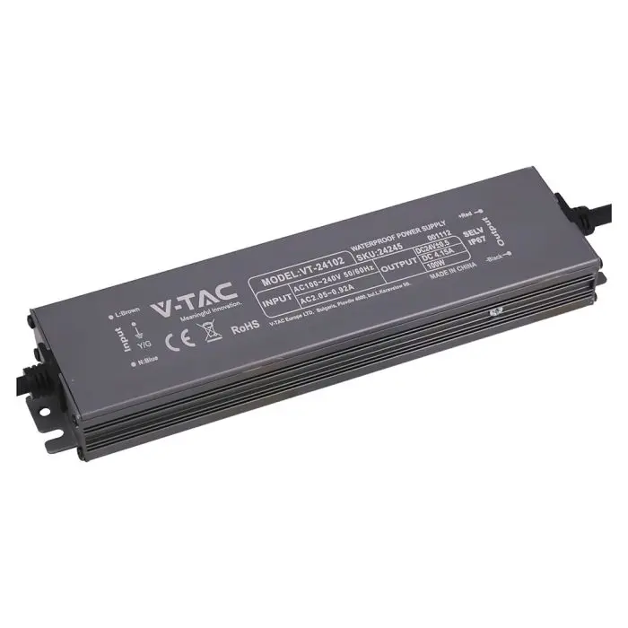 Power Supply - 100W 24V 4.15А IP67