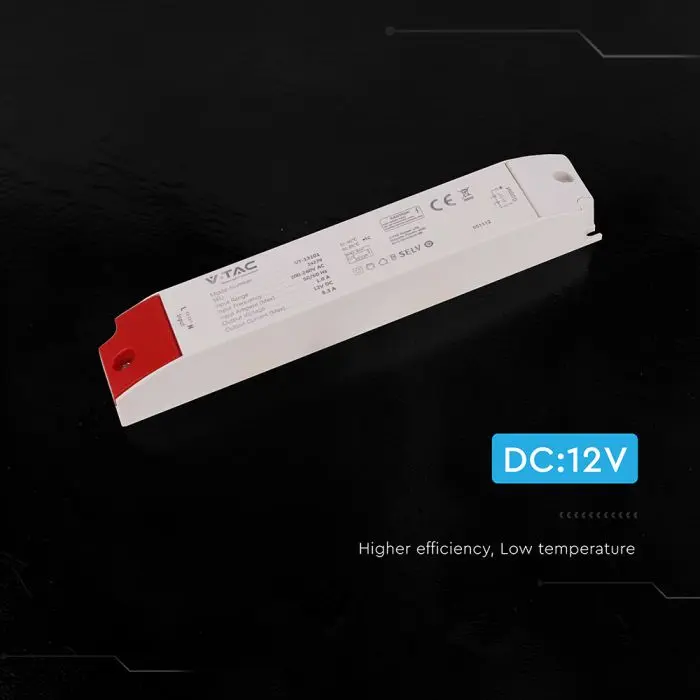 100W LED PLASTIC POWER SUPPLY 12V 8.3A IP44