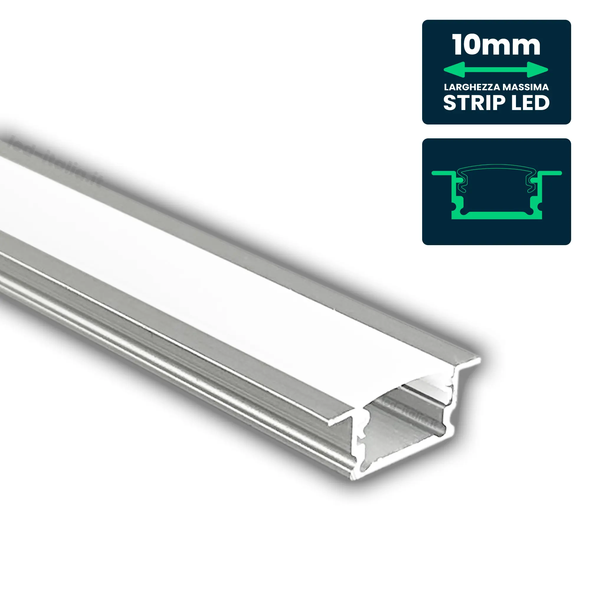 10 LED Verdi 5 Mm – Lunga Durata, Chiari, Per Elettronica E Fai Da Te – Conforme RoHS