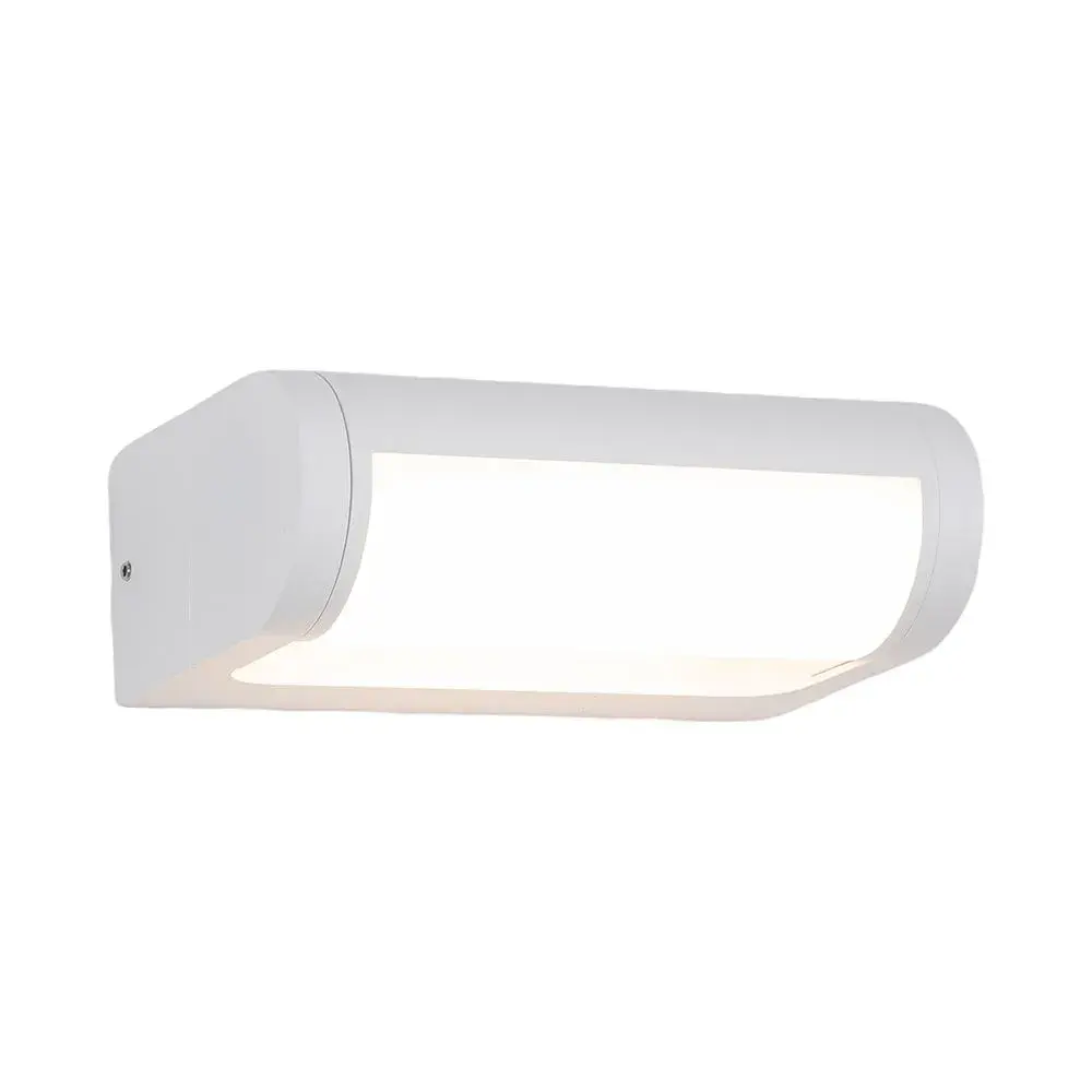 12W LED WALL LIGHT WITH CREE CHIP 3000K WHITE BODY IP65