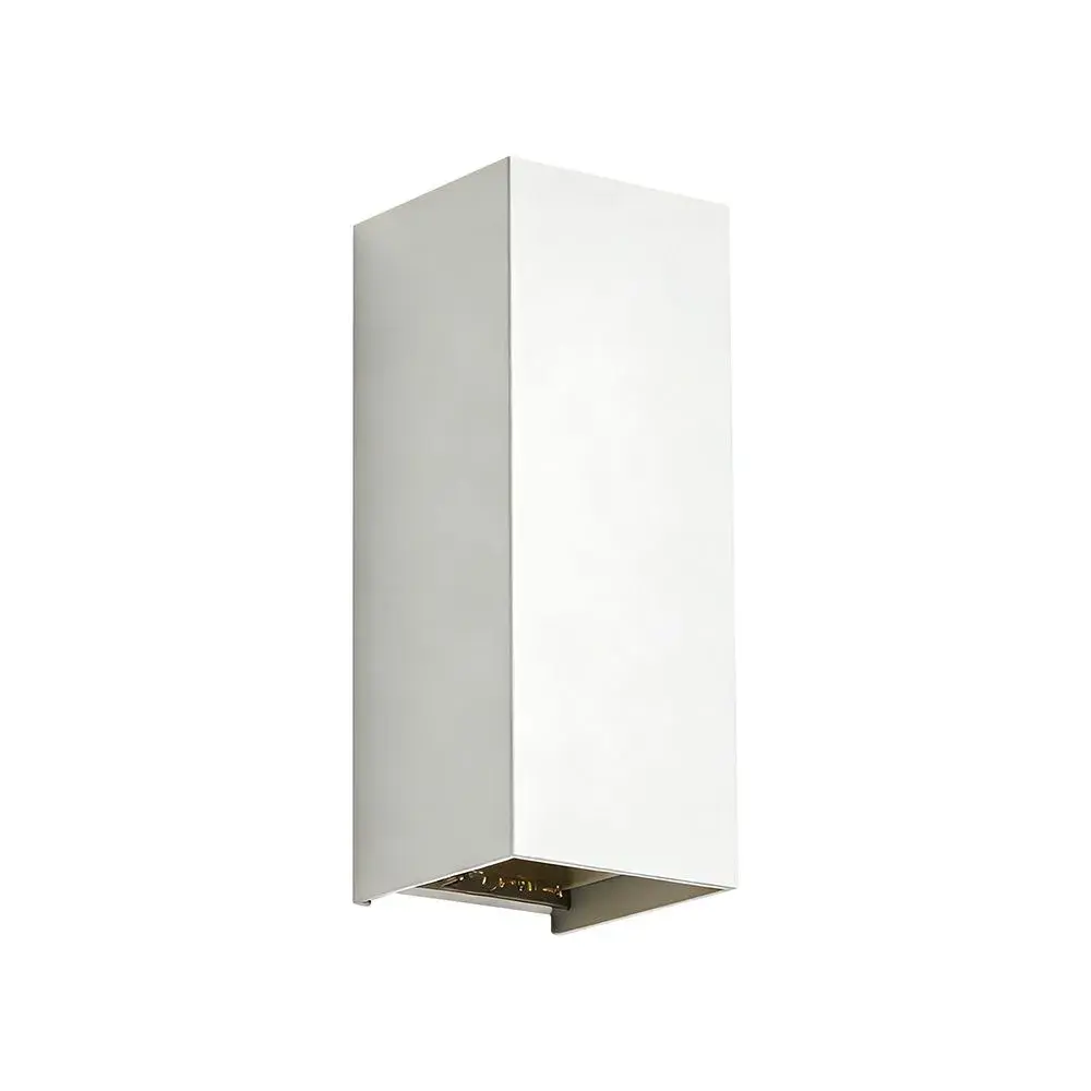 12W LED WALL LIGHT (71*71*171) 2700K+4000K WHITE BODY IP65