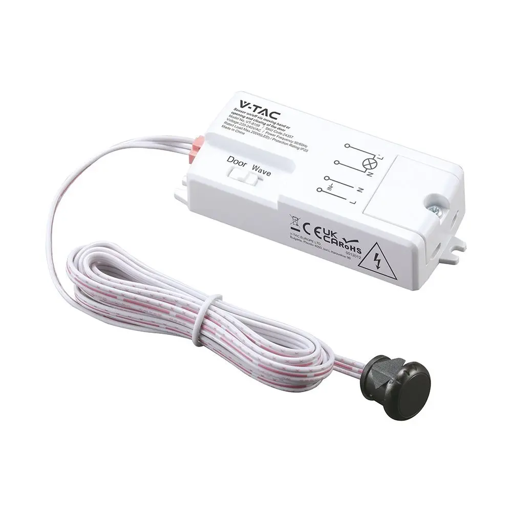 2in1 Infrared Motion Sensor White