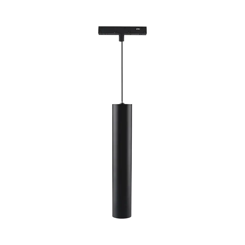 12W 48V MAGNETIC PENDANT LIGHT ALUMINUM 3000K BLACK BODY