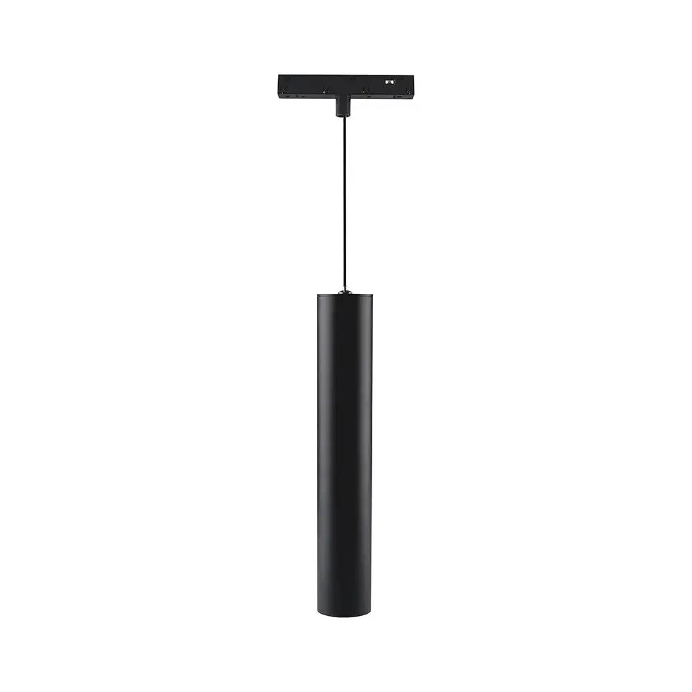 2W 48V MAGNETIC PENDANT LIGHT ALUMINUM 4000K BLACK BODY