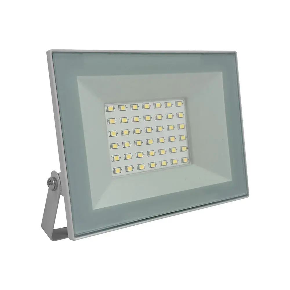 30W LED FLOODLIGHT 6500K WHITE BODY
