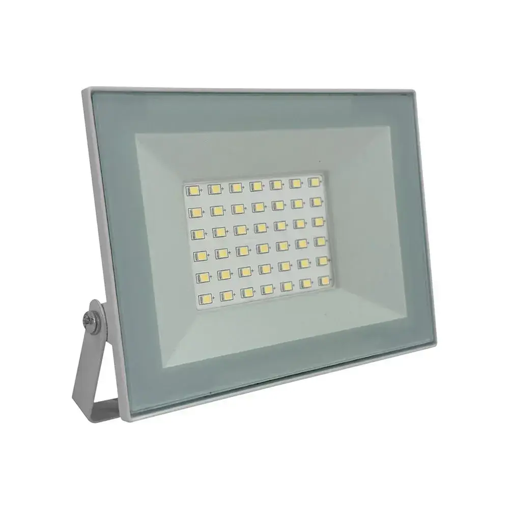 30W LED FLOODLIGHT 4000K WHITE BODY