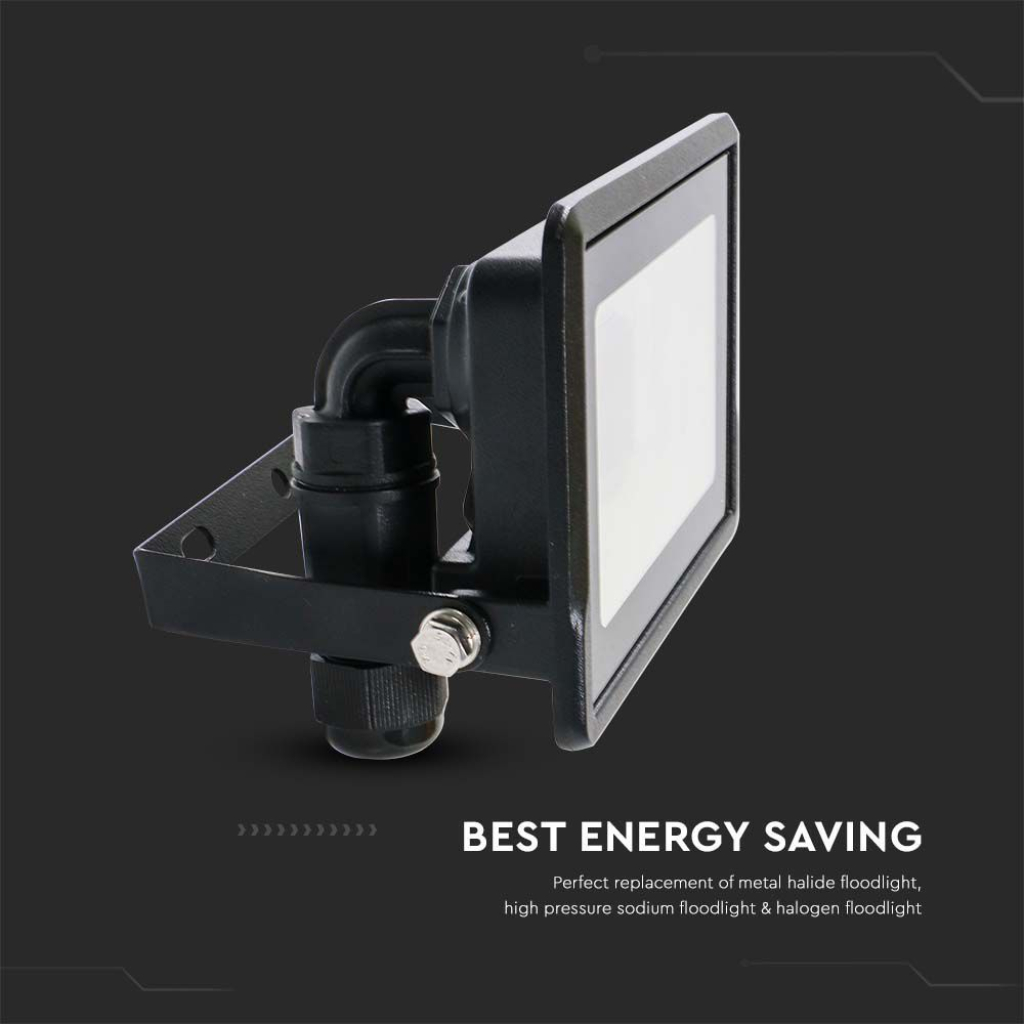 LED Floodlight 10W WiFi Smart RGB + Ww + Cw Compatible with Amazon Alexa And Google Home